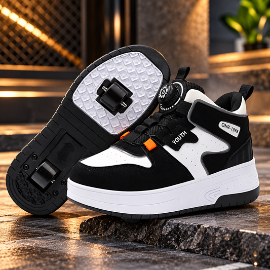 Retractable Wheel Roller Shoes