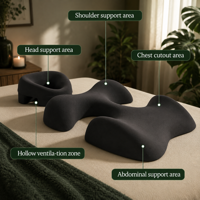 Massage Face Cradle Pillow Set