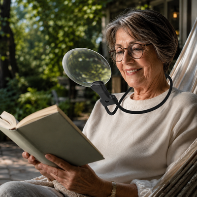 Hands-Free Neck Magnifier