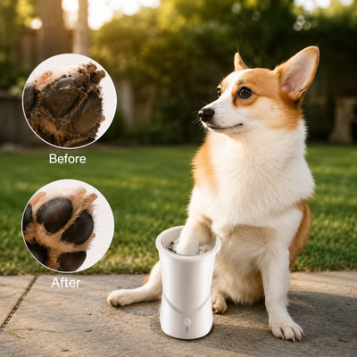 Automatic Dog Paw Cleaner