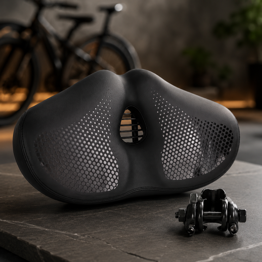 Ergonomic Noseless Bike Saddle