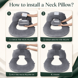 U-Shaped Reading Pillow for Bed