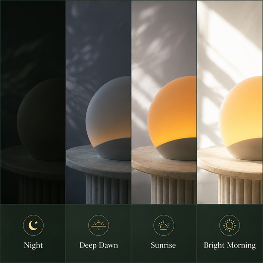 Sunrise Wake-Up Light Alarm Clock