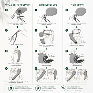 Ergonomic Travel Neck Pillow