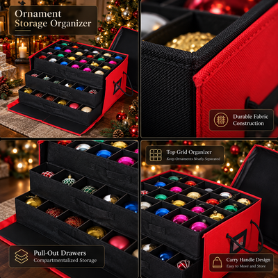 Christmas Ornament Storage Box