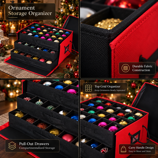 Christmas Ornament Storage Box