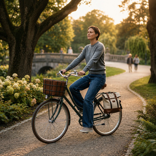 Ergonomic Noseless Bike Saddle