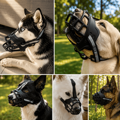 Breathable Mesh Dog Muzzle