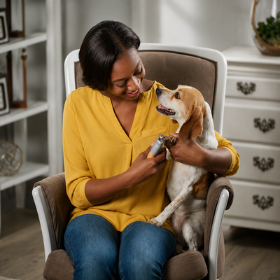 Dog Nail Clippers with Quick Sensor