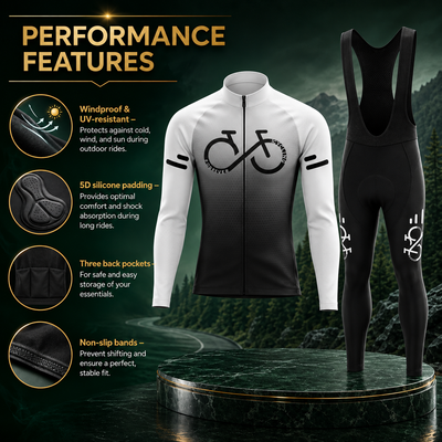 Thermal Cycling Jersey and Bib Set