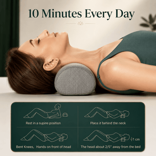 Cervical Neck Roll Pillow
