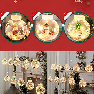 Christmas ball lights for windows and walls
