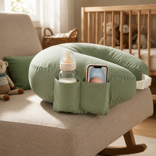Nursing Pillow with Support Cushion