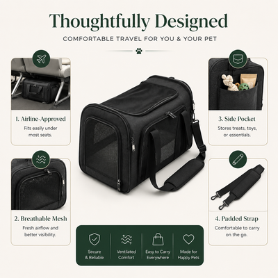 Pet Travel Carrier Bag