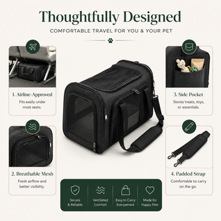 Pet Travel Carrier Bag