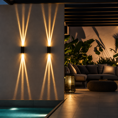 Aluminum Up Down LED Wall Sconce