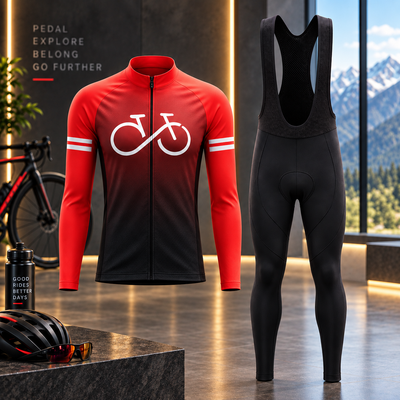 Thermal Cycling Jersey and Bib Set