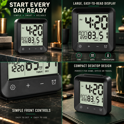 Atomic Travel Alarm Clock