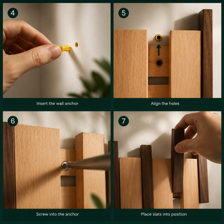 Solid Wood Coat Rack