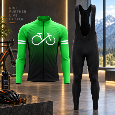 Thermal Cycling Jersey and Bib Set
