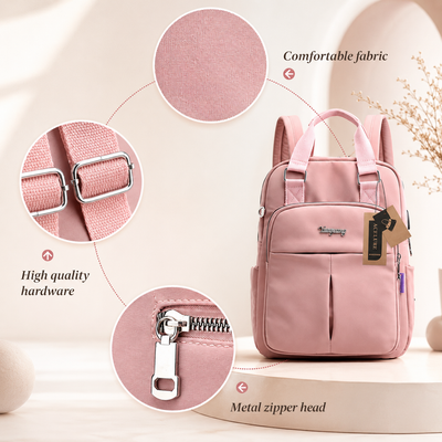 Anti-Theft USB Charging Backpack