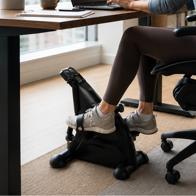 2-in-1 Under-Desk Exercise Bike