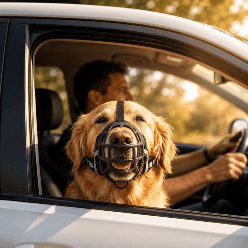 Breathable Mesh Dog Muzzle