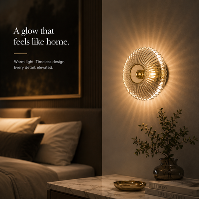 Glass Globe Wall Sconce