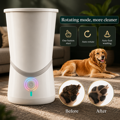 Automatic Dog Paw Cleaner