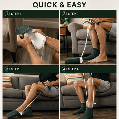 No-Bend Sock Aid for Seniors