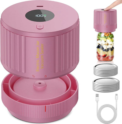 Electric Mason Jar Vacuum Sealer Kit