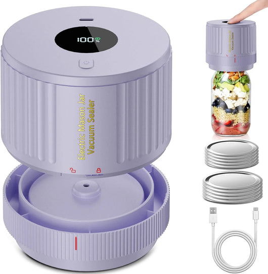 Electric Mason Jar Vacuum Sealer Kit
