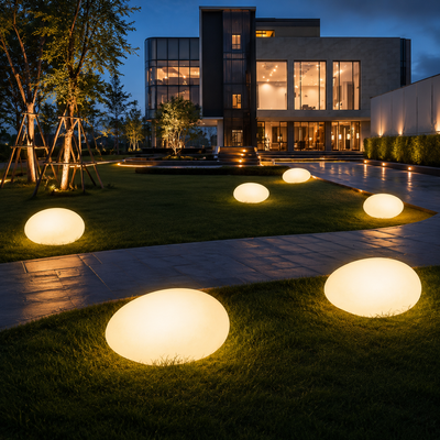 Cobblestone Garden Light