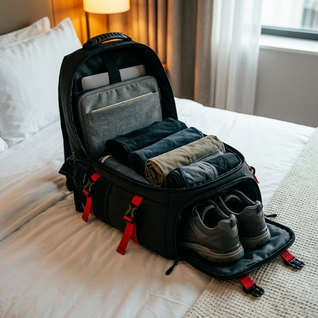 60L Travel Laptop Backpack