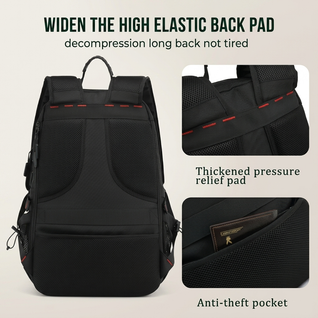60L Travel Laptop Backpack