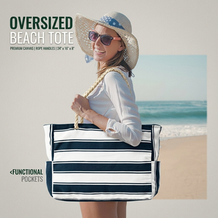 SandAway Oversized Beach Tote