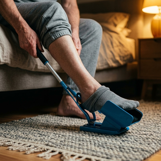 Folding Compression Sock Aid