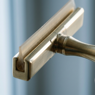 Brass Finish Shower Squeegee