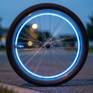 LED Valve Cap Wheel Lights