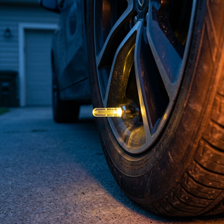 LED Valve Cap Wheel Lights