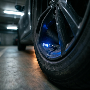 LED Valve Cap Wheel Lights