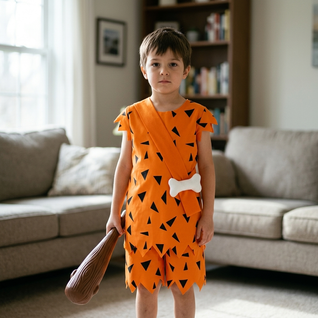 Kids Caveman Costume with Club
