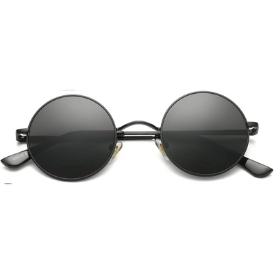 Retro Round Polarized Sunglasses